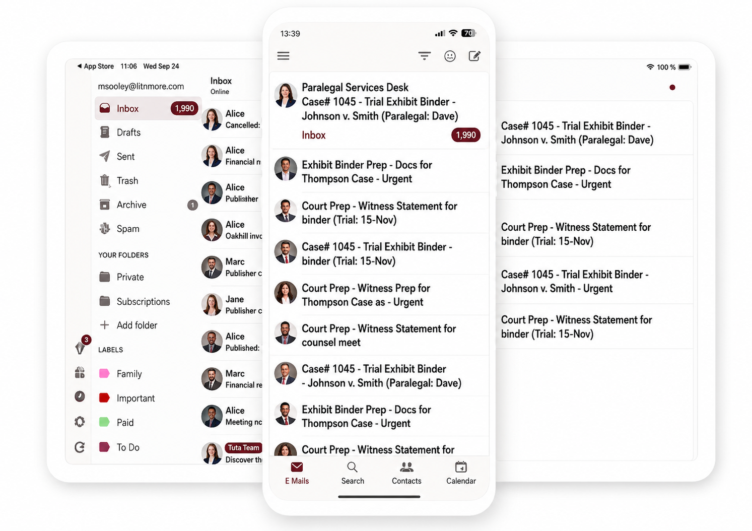 Email Collections