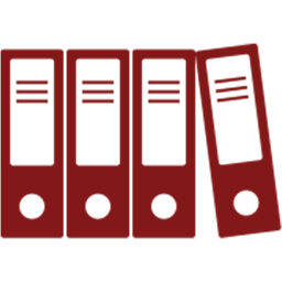 Trial exhibit binders icon